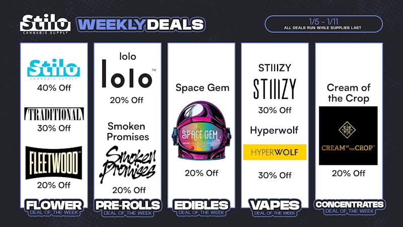 Stilo Supply Up to 40% Off: Stilo, Traditional + MORE‼️