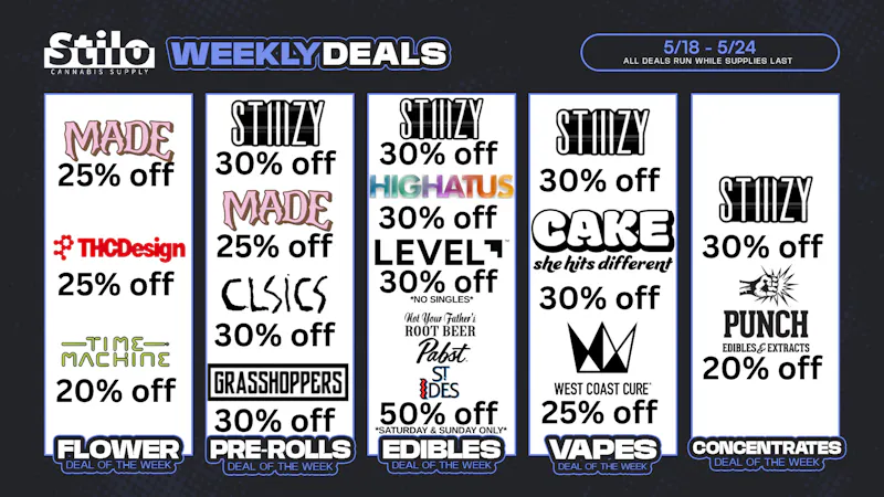 Stilo Supply Up to 50% OFF: MADE, CAKE, West Coast Cure + MORE!