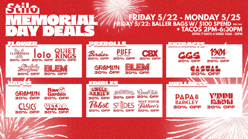 Stilo Supply STILO MEMORIAL DAY DEAL$ 🎆