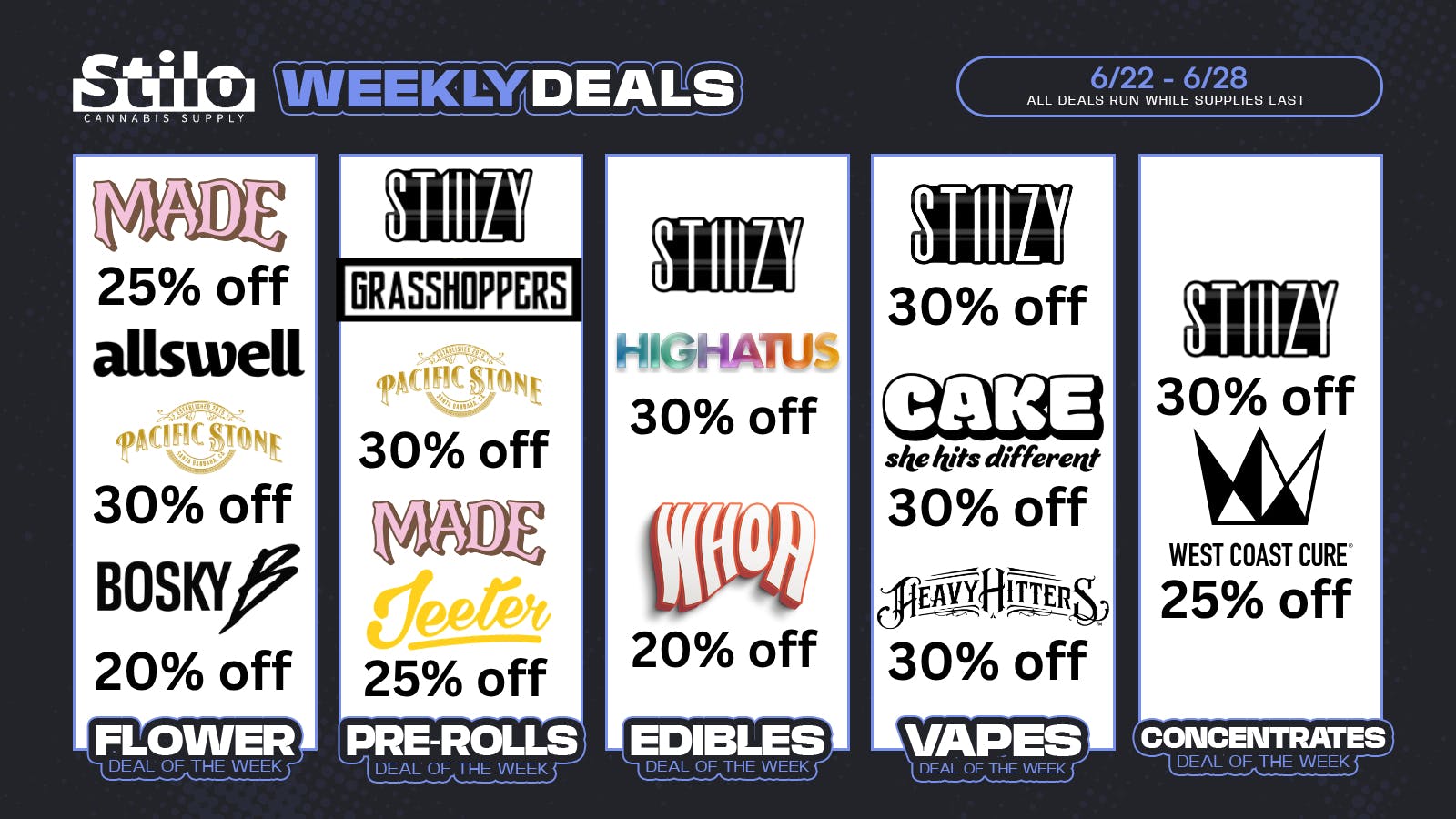 Stilo Supply Up to 30% Off: Allswell, Heavy Hitters + MORE! ⚡️