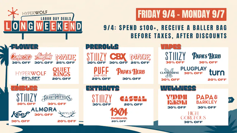 Stilo Supply LABOR DAY DEAL$: Alien Labs, CBX, turn + MORE!