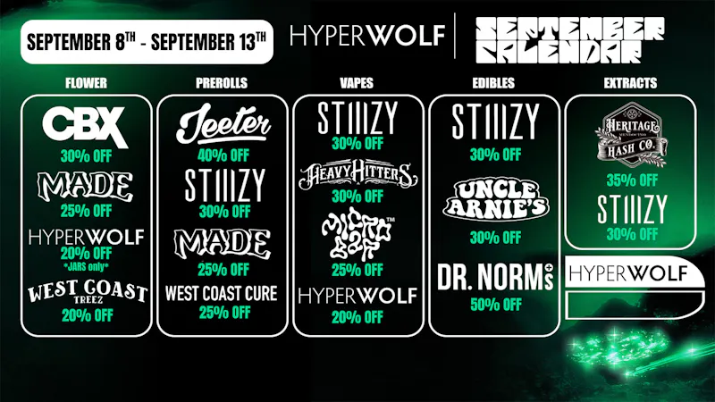 Stilo Supply Up to 50% Off: STIIIZY, West Coast Cure + MORE! 🔥