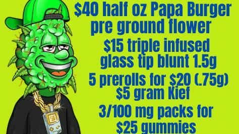 SupHerb Dispensary PFD Specials!!