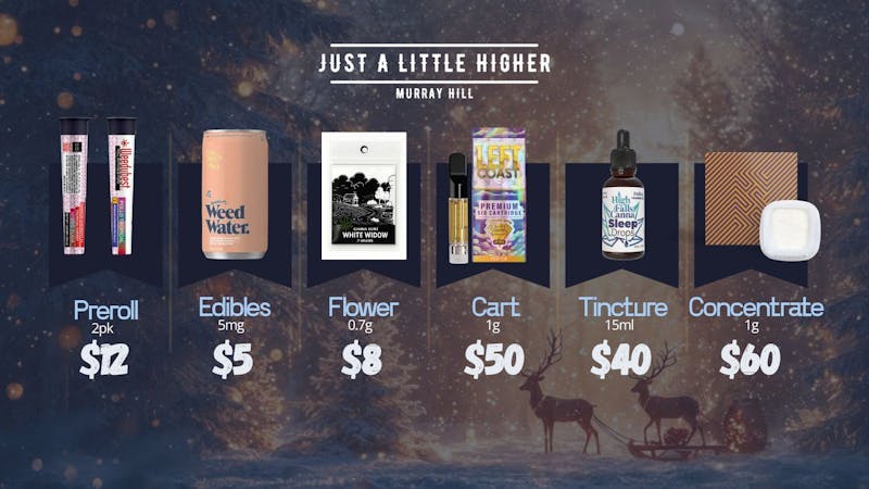 Just A Little Higher - Murray Hill Christmas to New Year Savings-Merry Christmas! ⛄