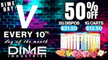 VICE Cannabis 🚨50% off ALL Dime Vapes💸2g Dispos $21.50🎁