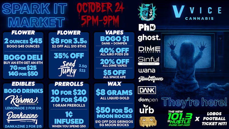 VICE Cannabis 🚨BEST DEALS OF THE MONTH🎃Spark It Market🔥