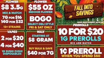 VICE Cannabis 🔥BLACK FRIDAY all month long⛽