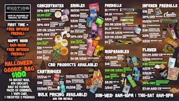 Exotics Cannabis - Adrian - NOW OPEN! 🔥LOWEST PRICES IN THE STATE!