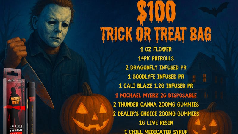 Exotics Cannabis - Adrian - NOW OPEN! $100 TRICK OR TREAT BAG