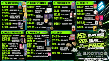 Exotics Cannabis - Ypsilanti WORLD CUP WORTHY DEALS ⚽🏟🏆