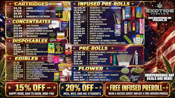 Exotics Cannabis - Ypsilanti ❤️🤍💙 YPSI'S BEST 4TH OF JULY SALE ❤️🤍💙