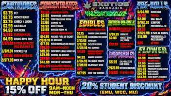 Exotics Cannabis - Ypsilanti 🔥 YPSI'S UNBEATABLE DEALS