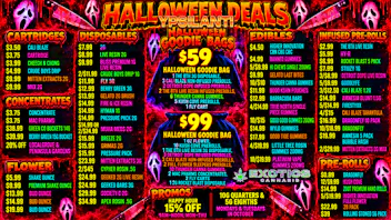 Exotics Cannabis - Ypsilanti 🎃 BEST SAVINGS IN YPSI 👻 HALLOWEED BAGS 💰