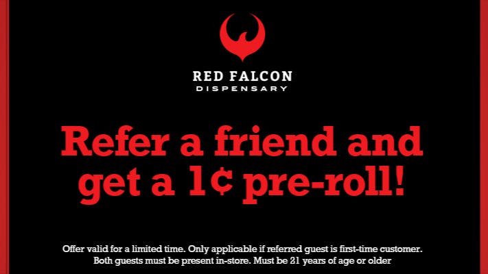 Red Falcon Refer a Friend!