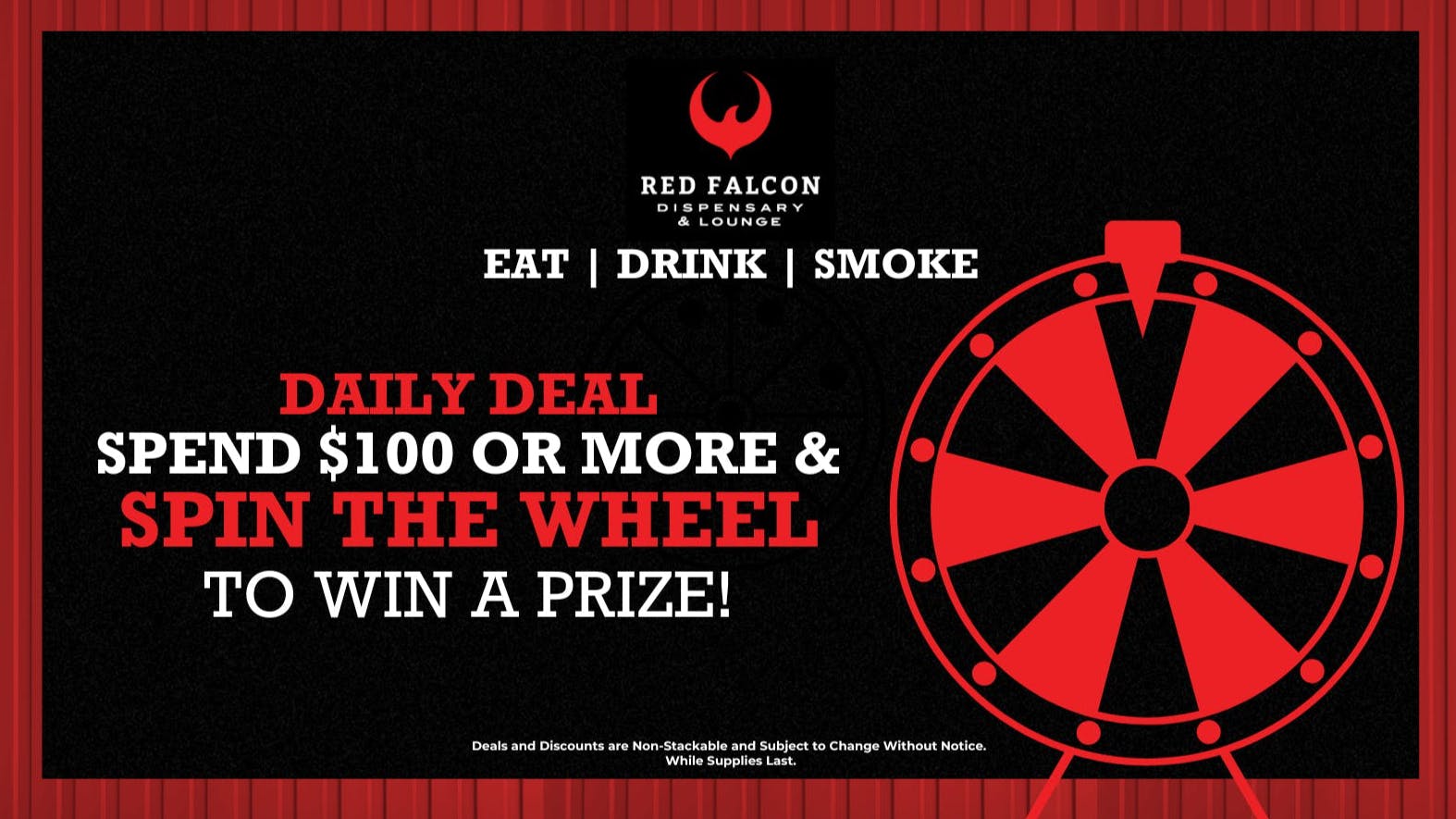 Red Falcon Spin the Wheel, Score Big!