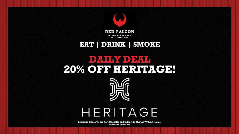 Red Falcon Heritage: 20% Off Today!
