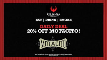 Red Falcon Motacito: 20% Off Today!