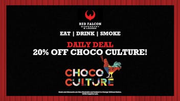Red Falcon Choco Culture: 20% Off Today!