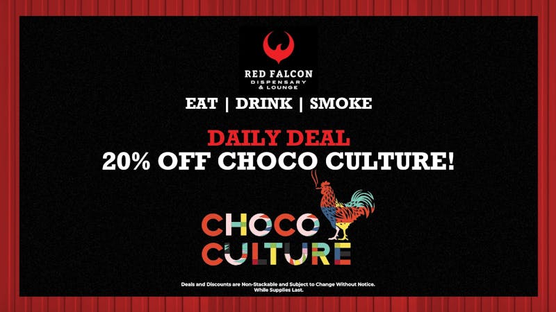 Red Falcon - Yucca Valley Choco Culture: 20% Off Today!