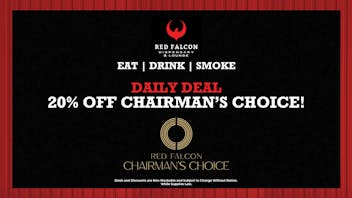 Red Falcon Chairman's Choice: 20% Off Today