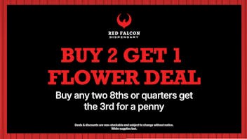 Red Falcon BUY 2 GET 1 FLOWER DEAL