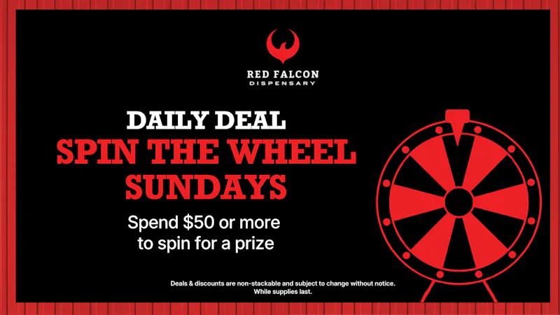 Red Falcon SUPERSPIN SUNDAYS