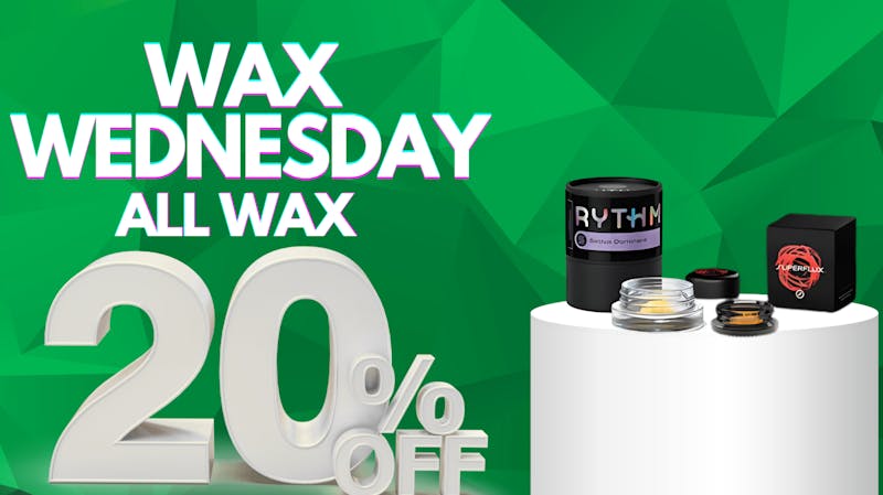 RushBudz Delivery WAX WEDNESDAY 20%OFF