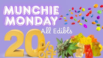 RushBudz Delivery MUNCHIE MONDAY 20%OFF