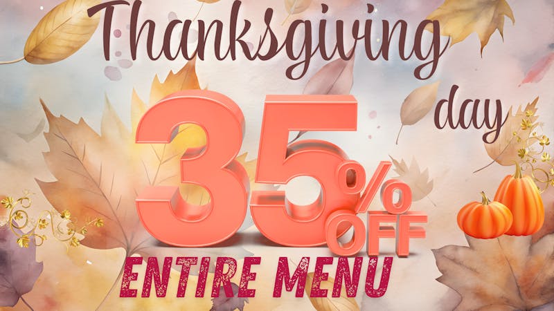 RushBudz Dispensary Thanks Giving5% Off