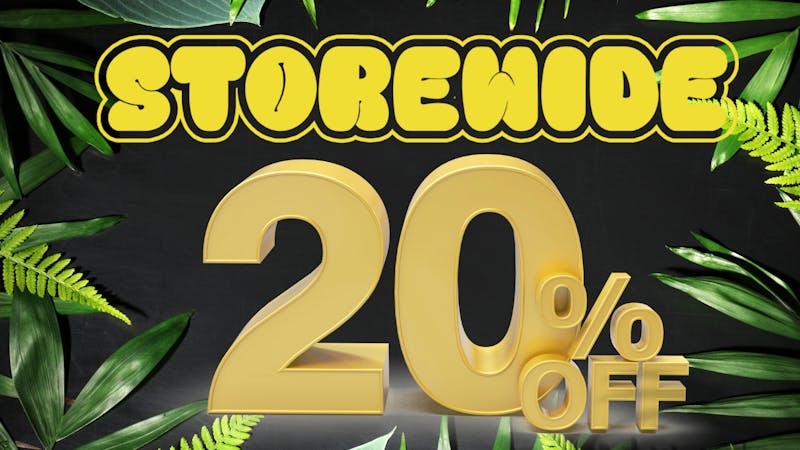 RushBudz Dispensary STOREWIDE 20%OFF