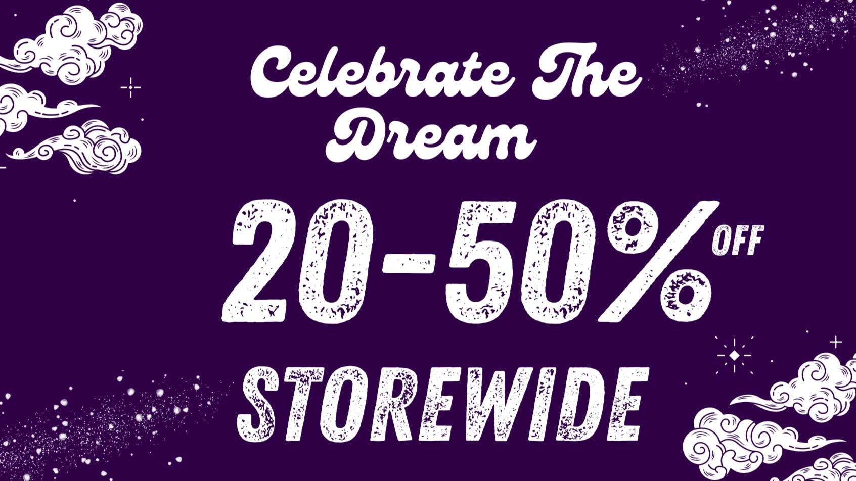 RushBudz Delivery Celebrate the Dream: 20–50% Off