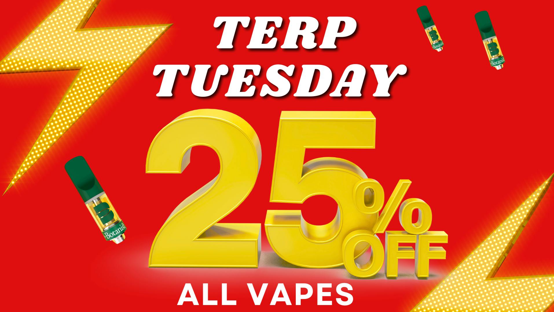 RushBudz Delivery Terp Tuesday Now 25%Off