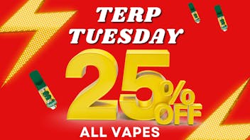 RushBudz Delivery Terp Tuesday 25%Off