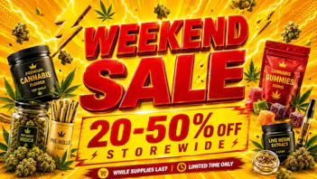 RushBudz Delivery WEEKEND SALE 20-50% OFF