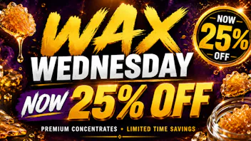 RushBudz Delivery WAX WEDNESDAY 25%0FF