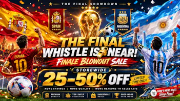 RushBudz Delivery THE FINAL WHISTLE IS NEAR! 25-50%OFF