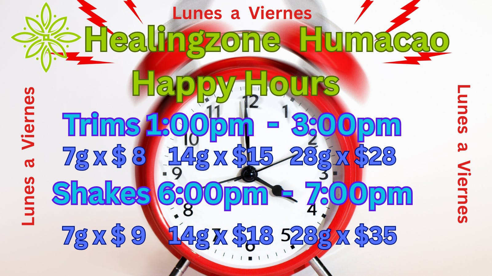Healing Zone - Humacao Happy Hours en Healing