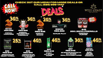 West Coast Safe Delivery 💥20-40 % OFF OCTOBER DROP IT LIKES IT HOT DEALS🔥