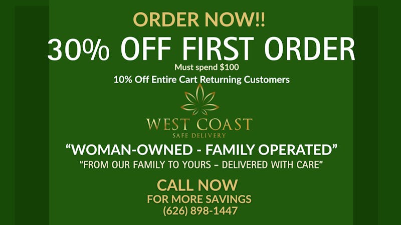 West Coast Safe Delivery 30% Off Entire Cart