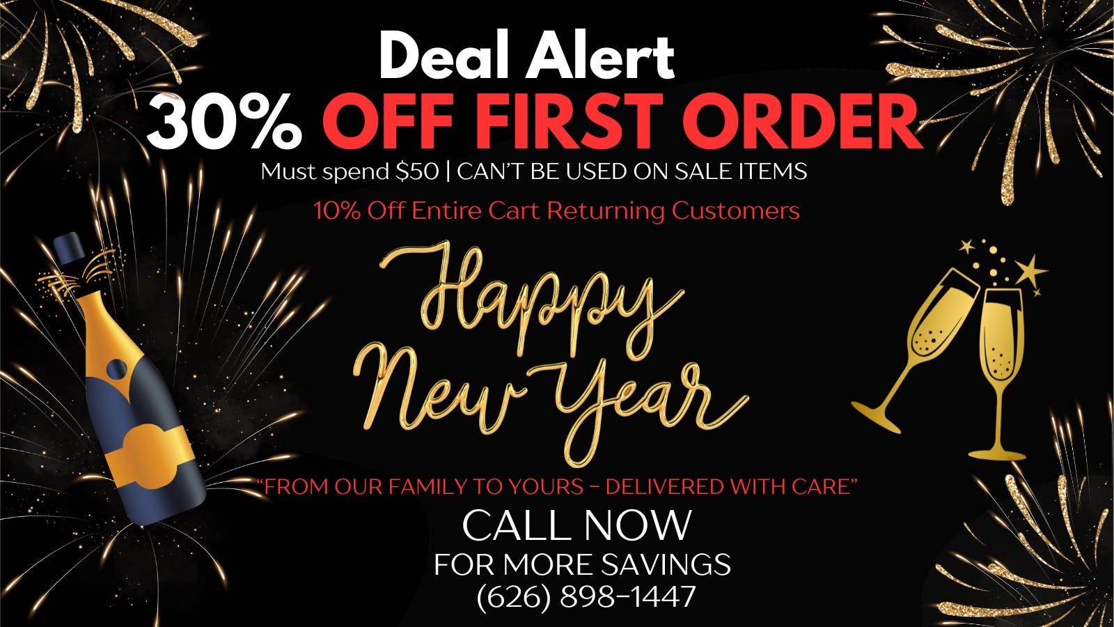 West Coast Safe Delivery FTP 30% OFF ENTIRE CART