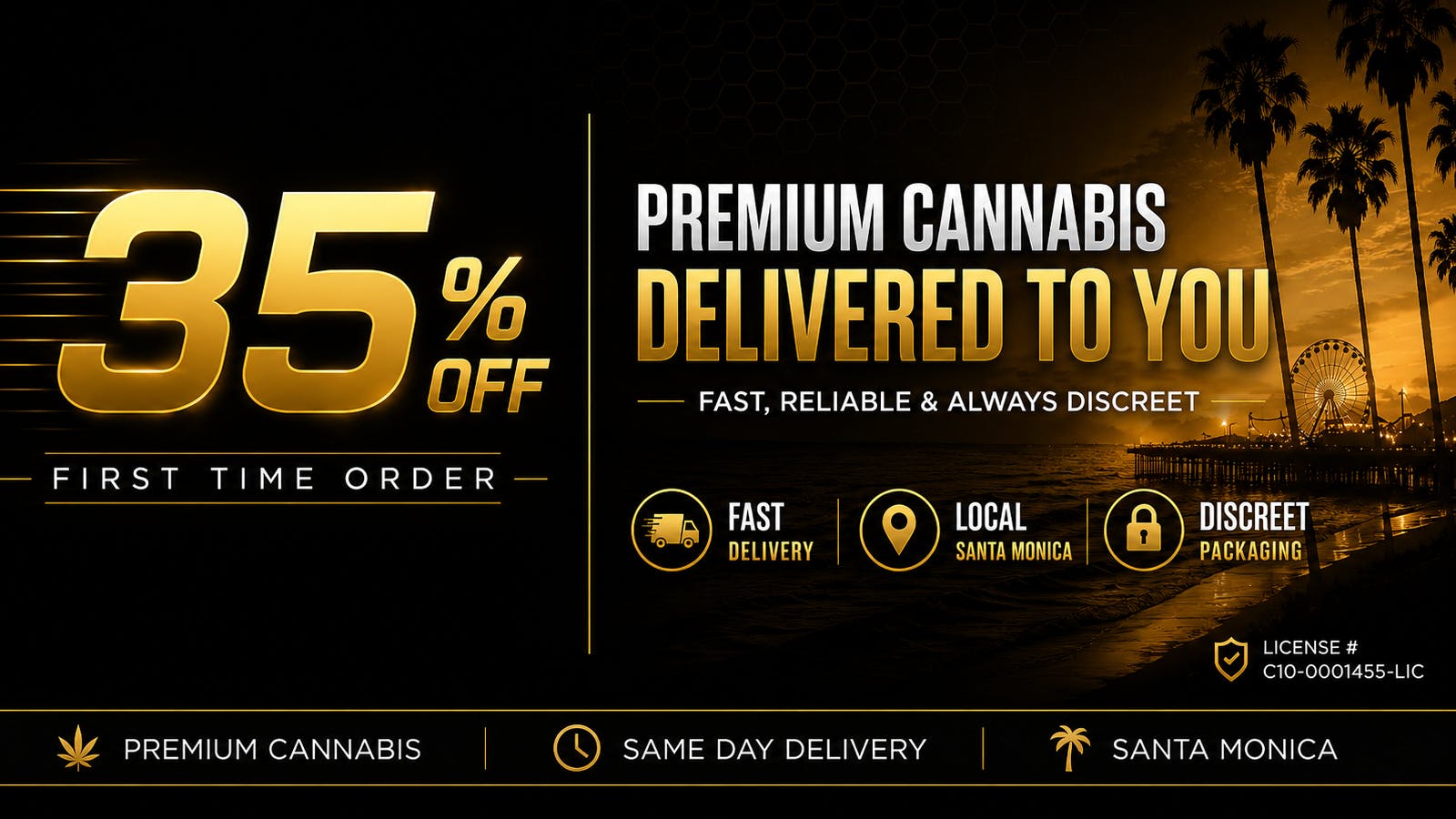 Harvest Delivery - Santa Monica 35% OFF YOUR FIRST DELIVERY ORDER!