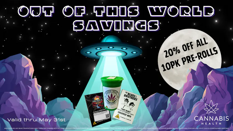 Cannabis Health 20% OFF ALL 10PK PRE-ROLLS