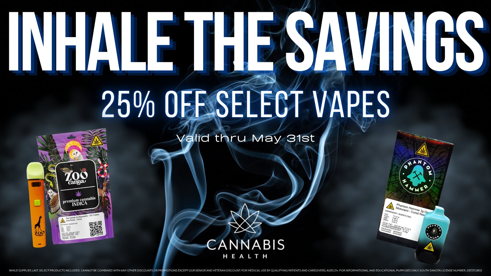 Cannabis Health 25% OFF SELECT TANKS