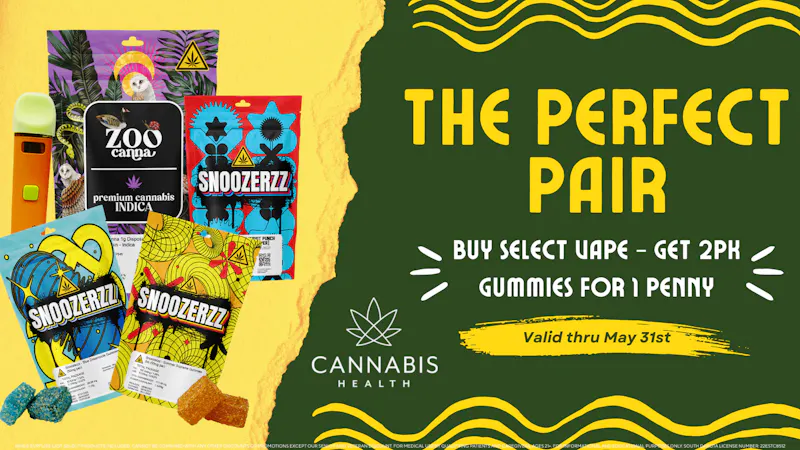Cannabis Health Buy SELECT Tank, Get 2pk Gummy for a PENNY