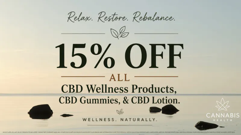 Cannabis Health 15% OFF CBD Wellness Products