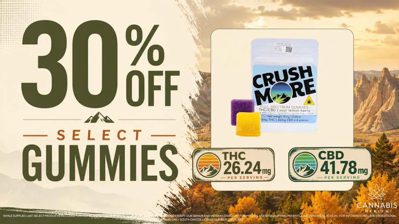 Cannabis Health Select Gummies 30% OFF