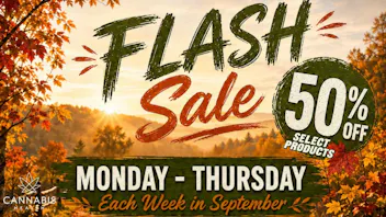 Cannabis Health 50% OFF Flash Sale