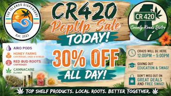 The Islands Dispensary 30% OFF CR420 POP UP SALE