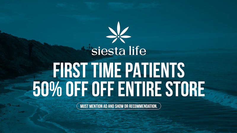 Siesta Life Encinitas FIRSTTIMEPATIENT50