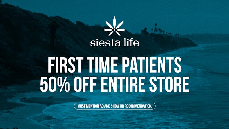 Siesta Life Encinitas FIRSTTIMEPATIENT50